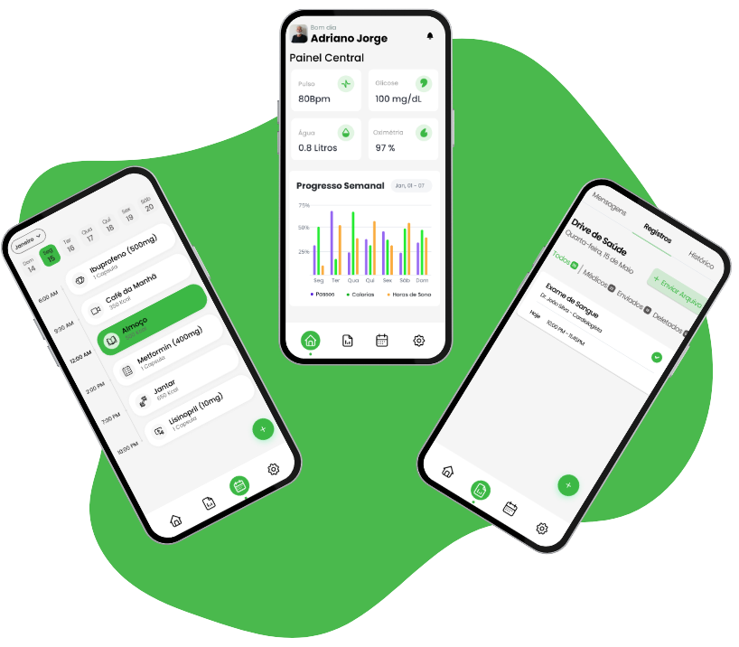 Healthty App Interface